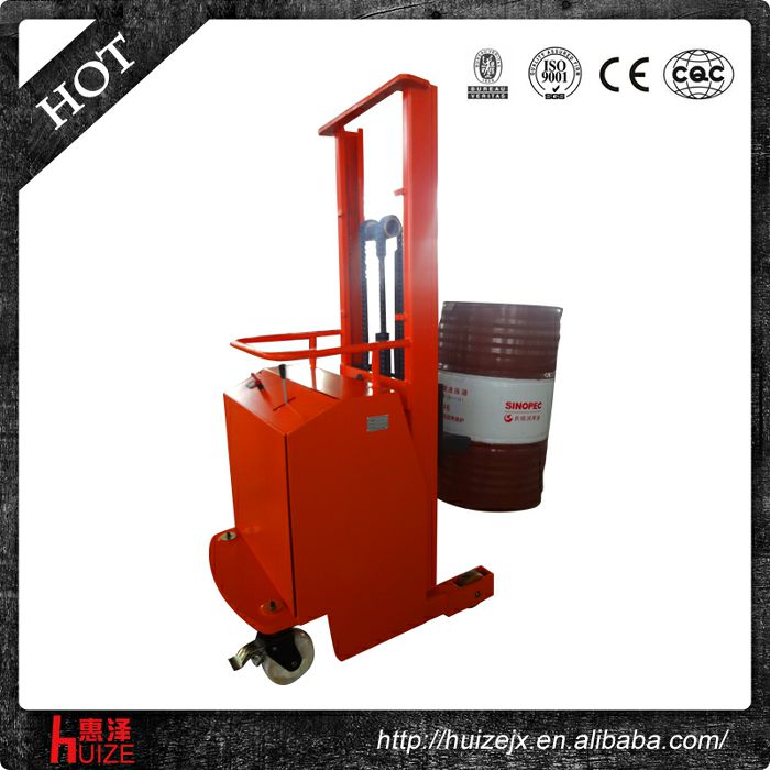 半電動(dòng)配重油桶車(chē)（無(wú)底腿,只堆垛，不翻轉）