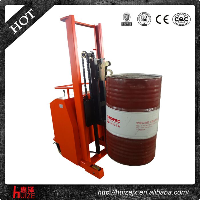 半電動(dòng)配重油桶車(chē)（無(wú)底腿,只堆垛，不翻轉）